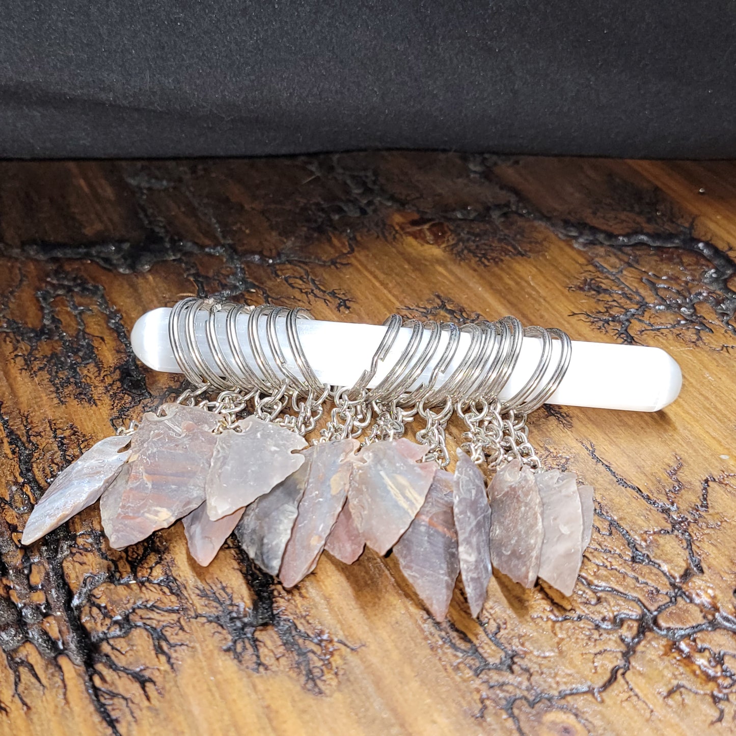 Flint Keychain Arrowheads