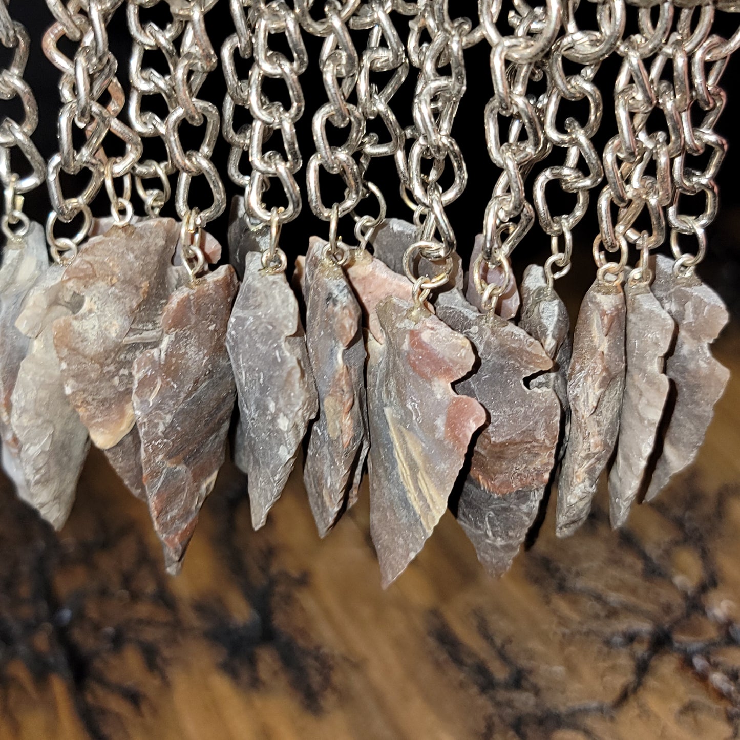 Flint Keychain Arrowheads