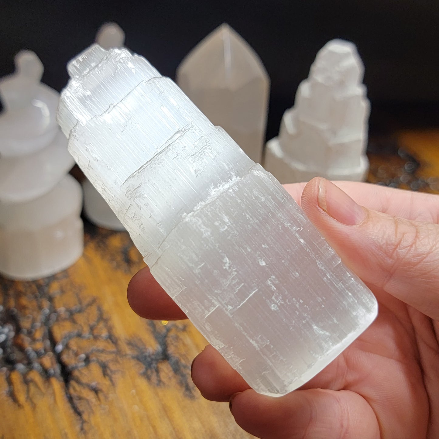 Selenite Points, Skyscrapers & Unicorn Horns