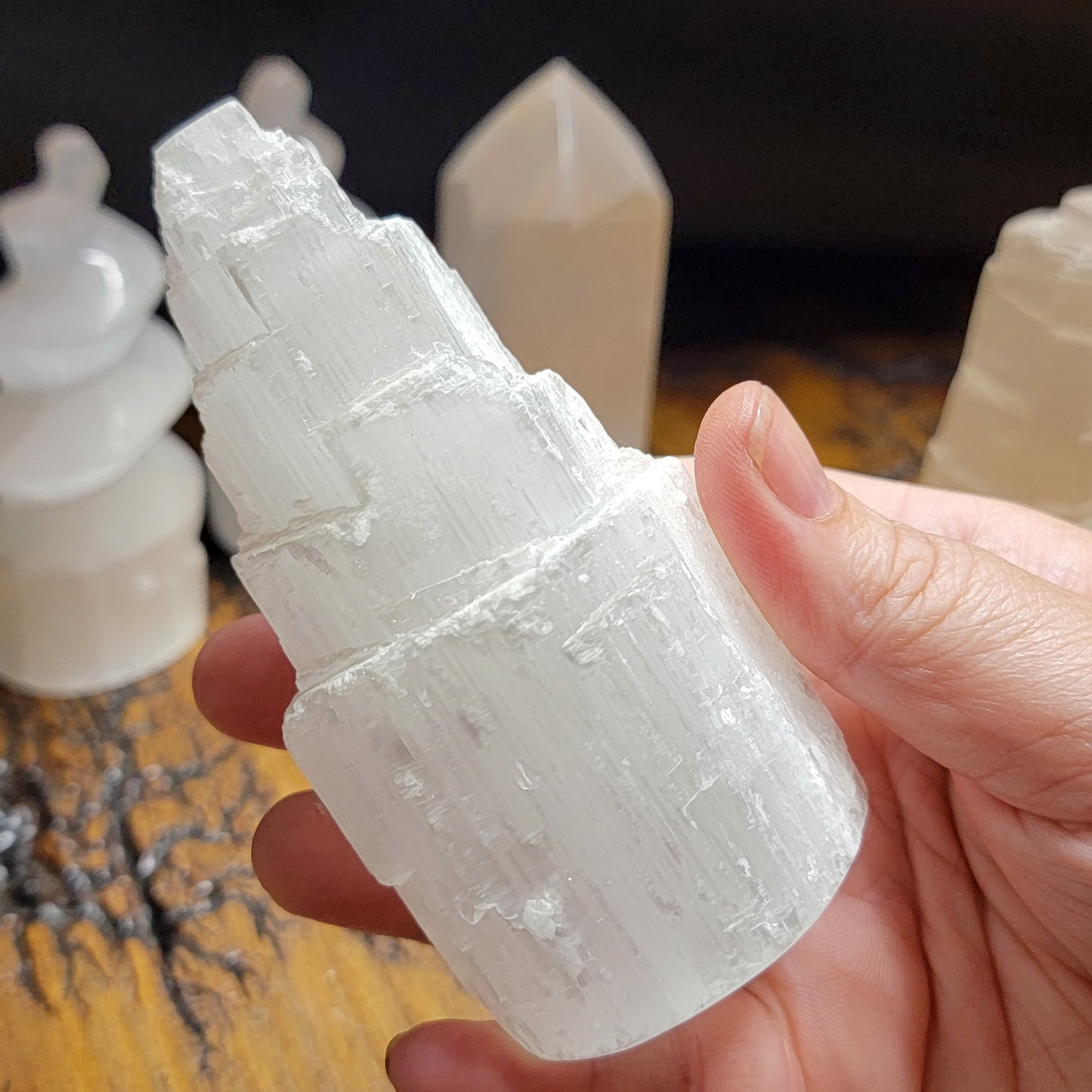 Selenite Points, Skyscrapers & Unicorn Horns