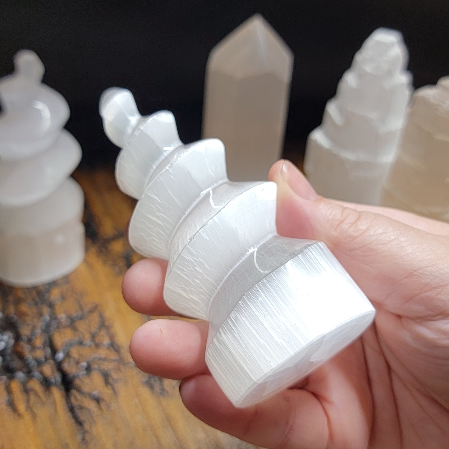 Selenite Points, Skyscrapers & Unicorn Horns