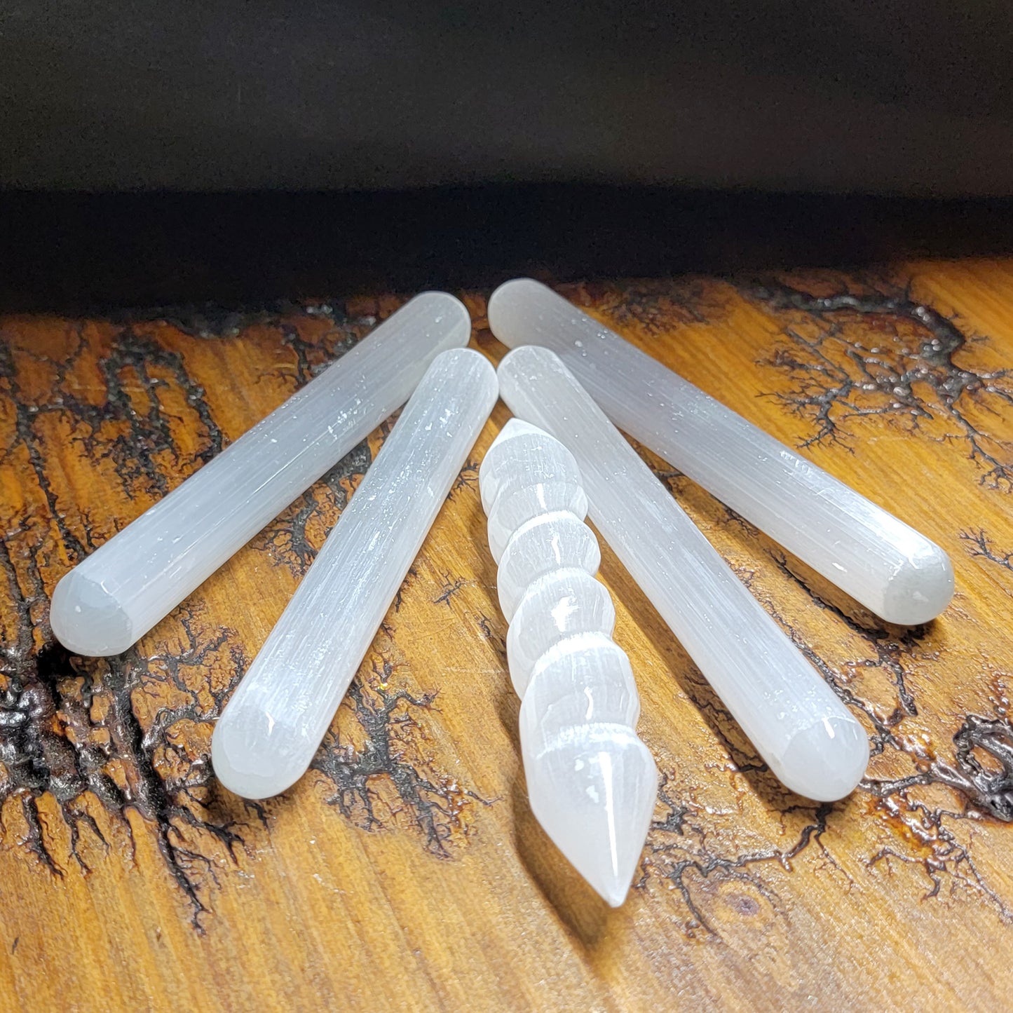 Selenite Wands