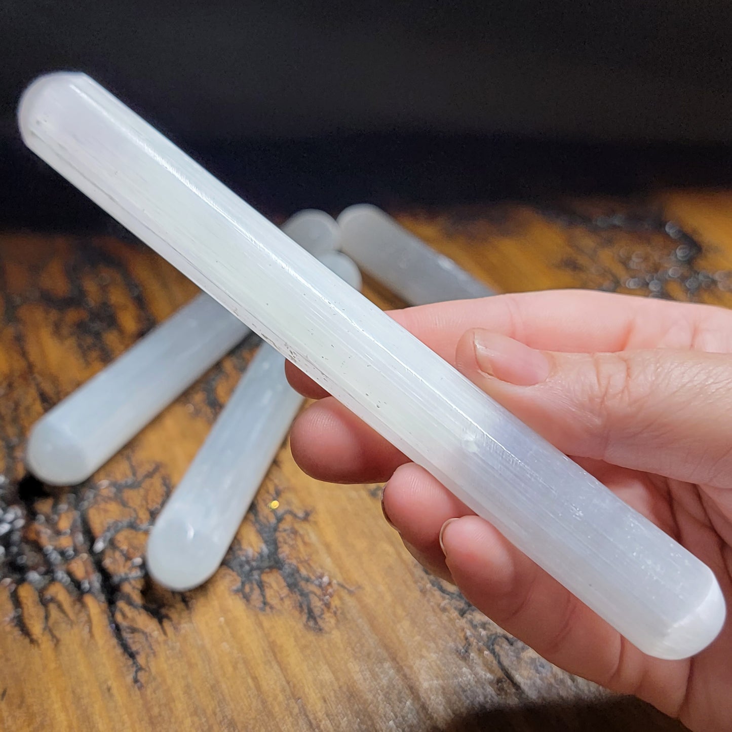 Selenite Wands