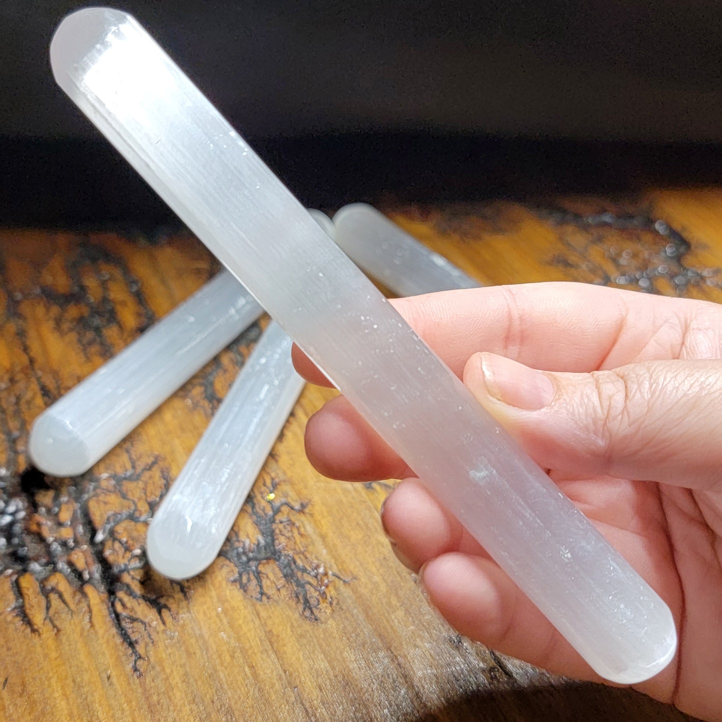 Selenite Wands