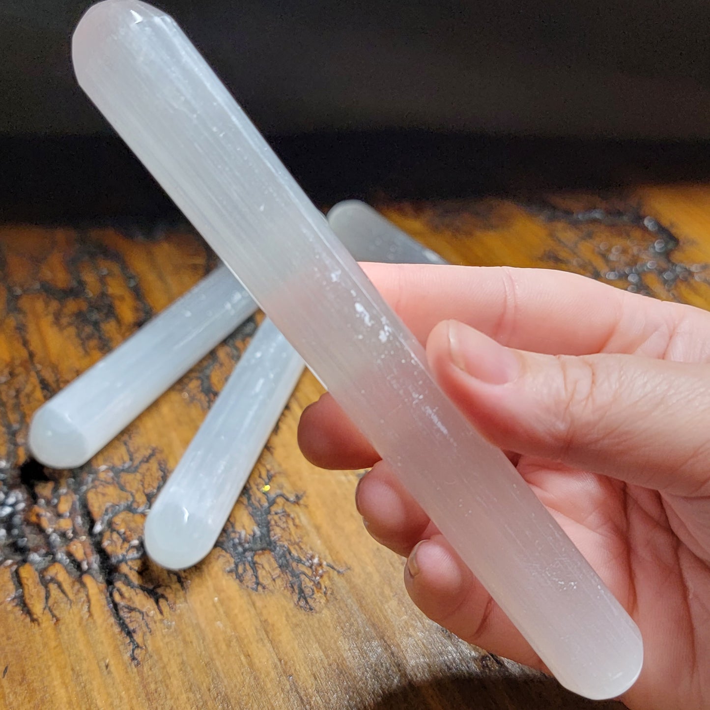 Selenite Wands