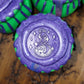 Pop Top Raw Crystals Green & Purple Cauldrons