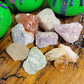 Pop Top Raw Crystals Green & Purple Cauldrons