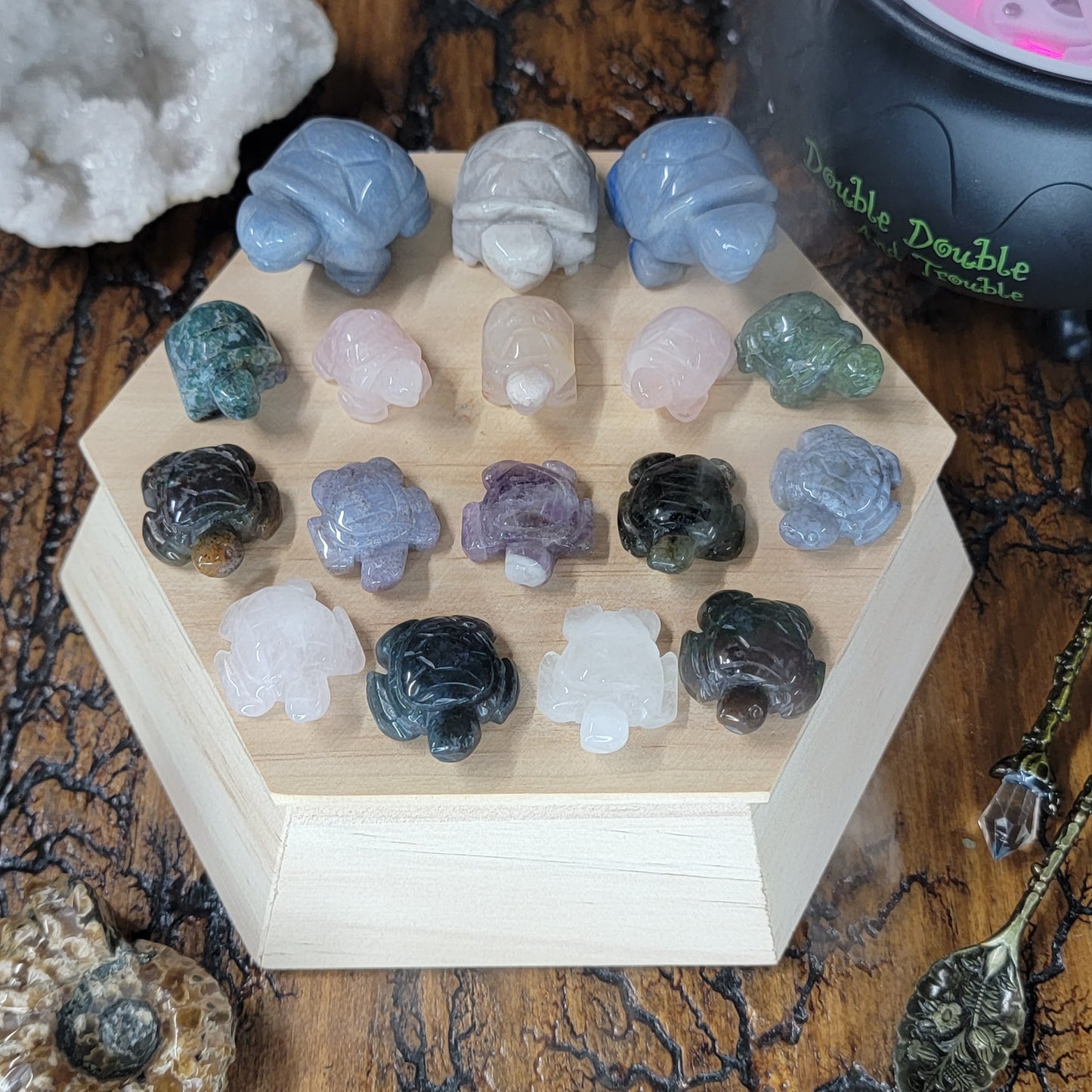 Mini Crystal Animal Carvings