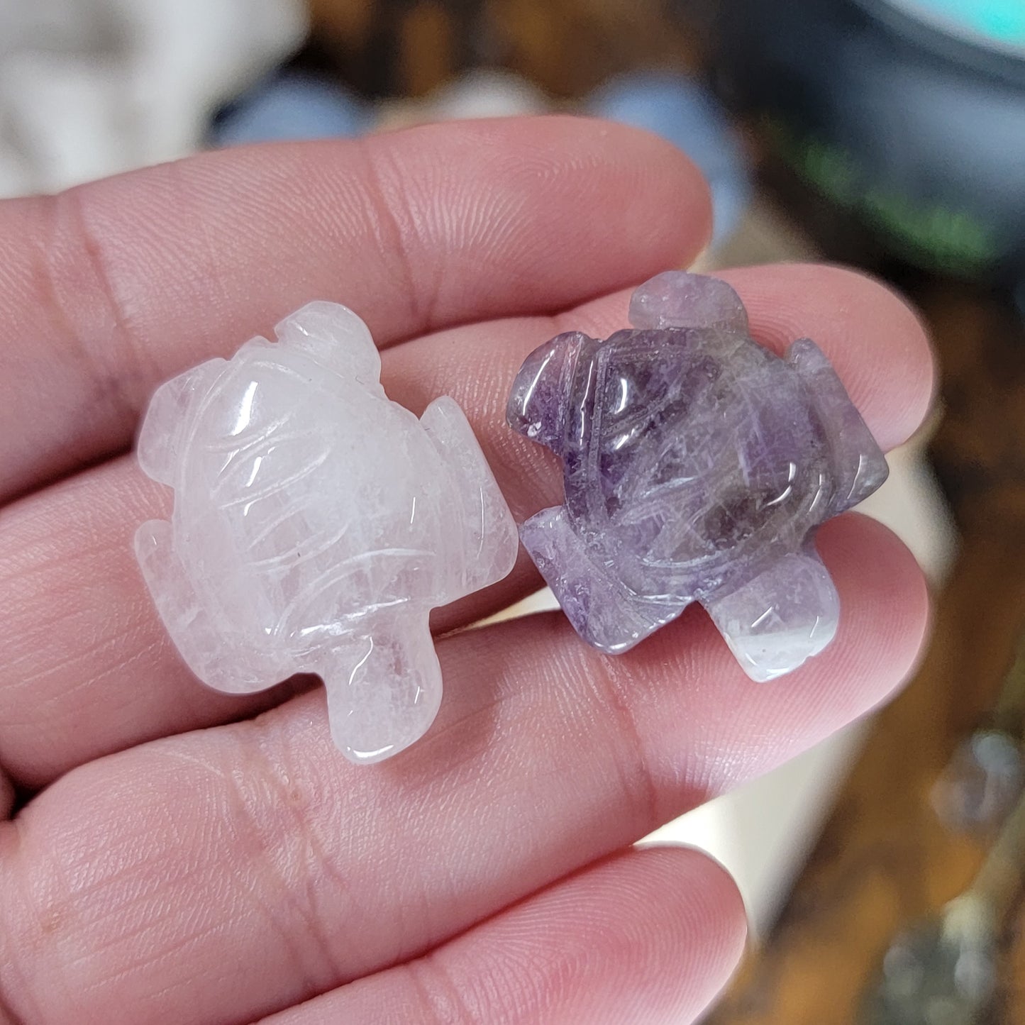 Mini Crystal Animal Carvings