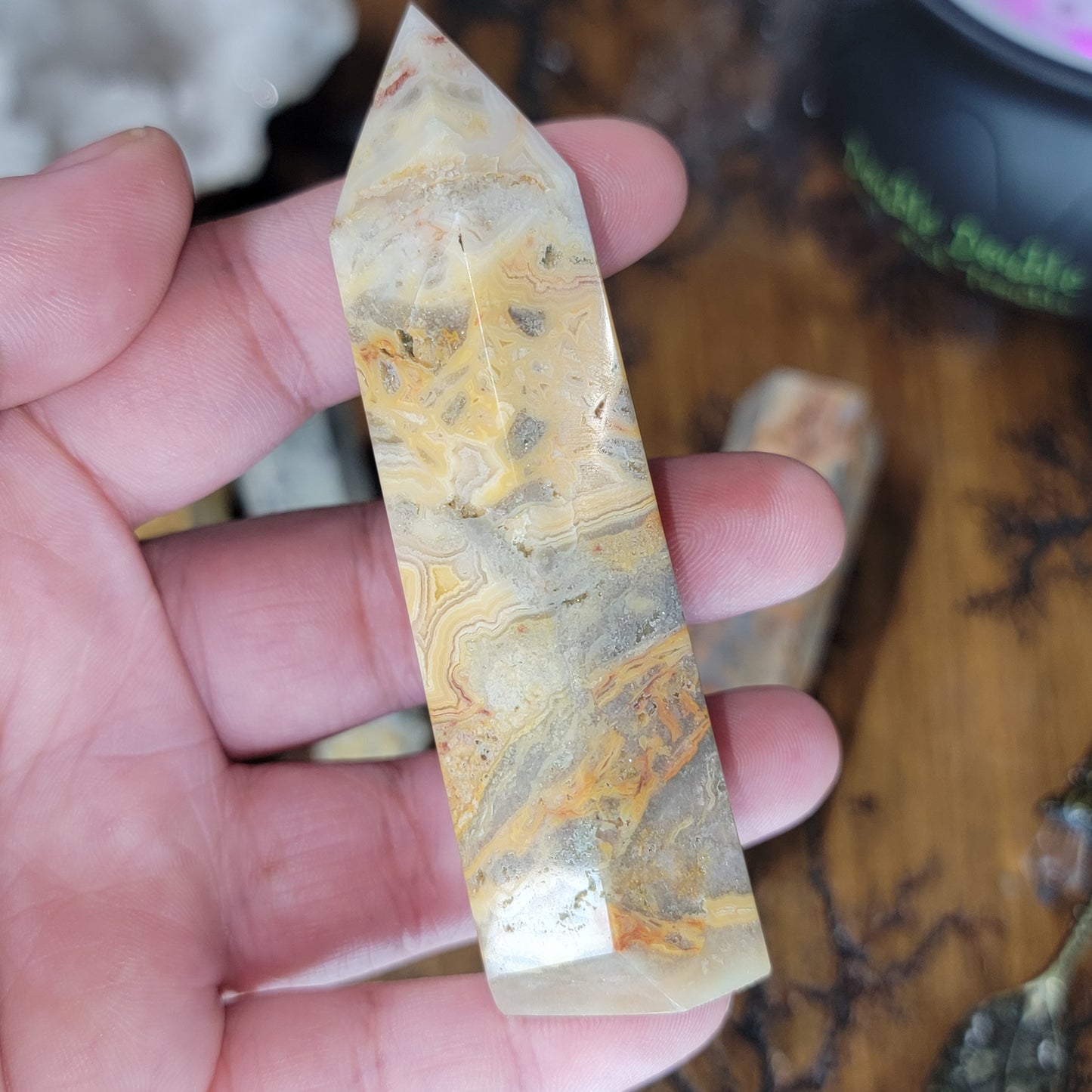 Crazy Lace Agate Points