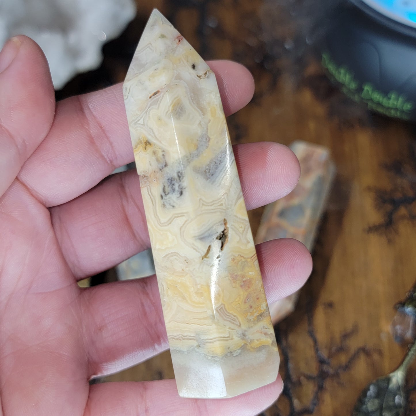 Crazy Lace Agate Points