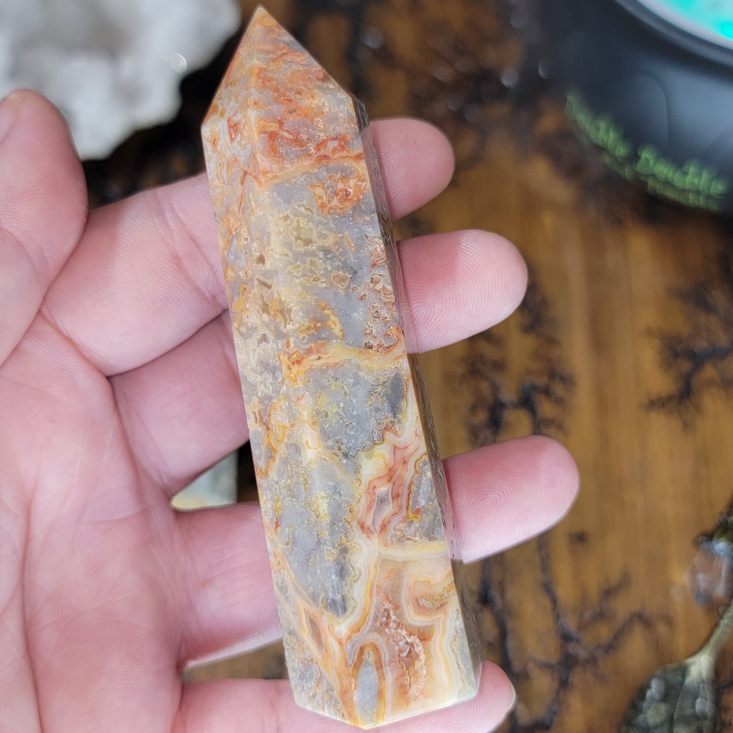 Crazy Lace Agate Points