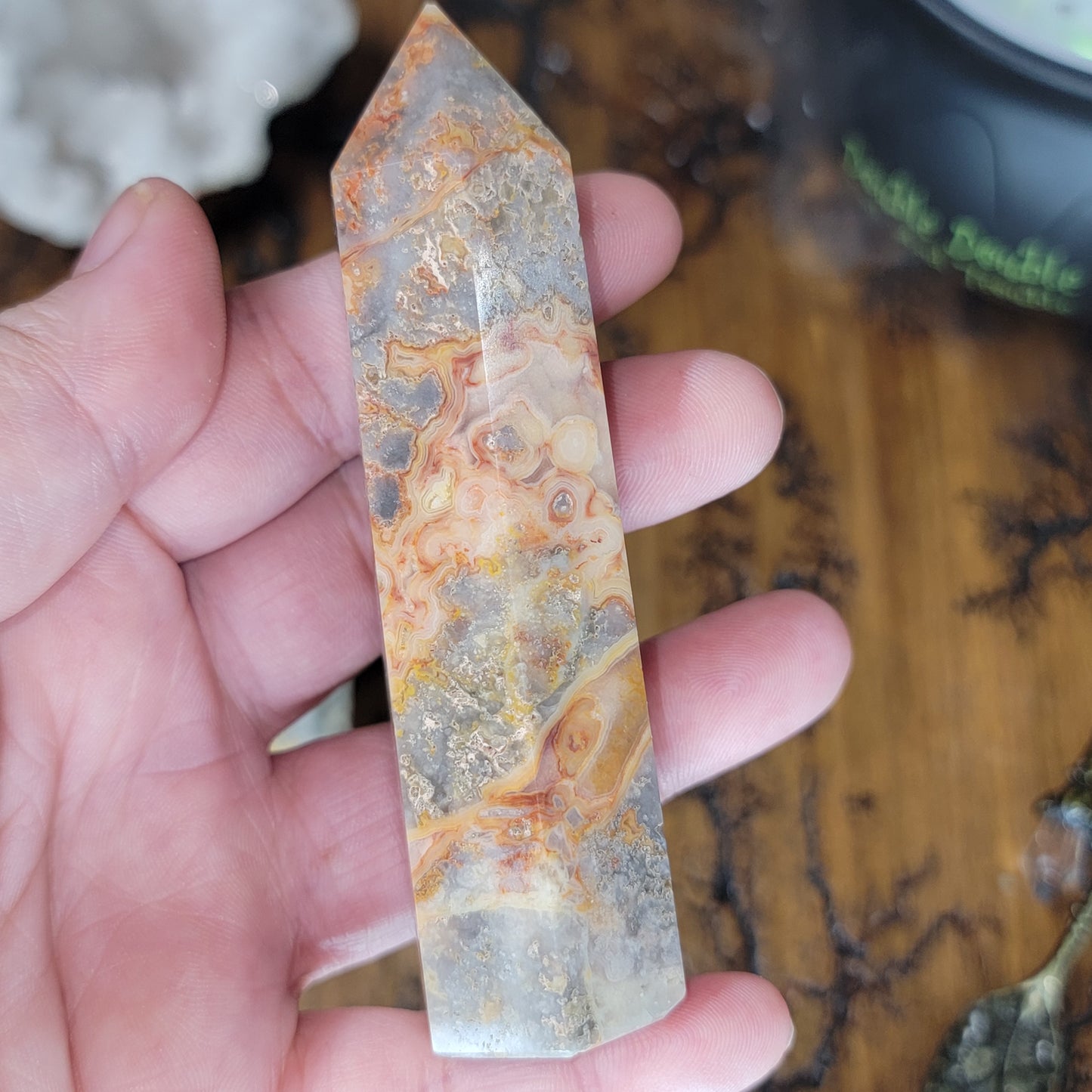 Crazy Lace Agate Points