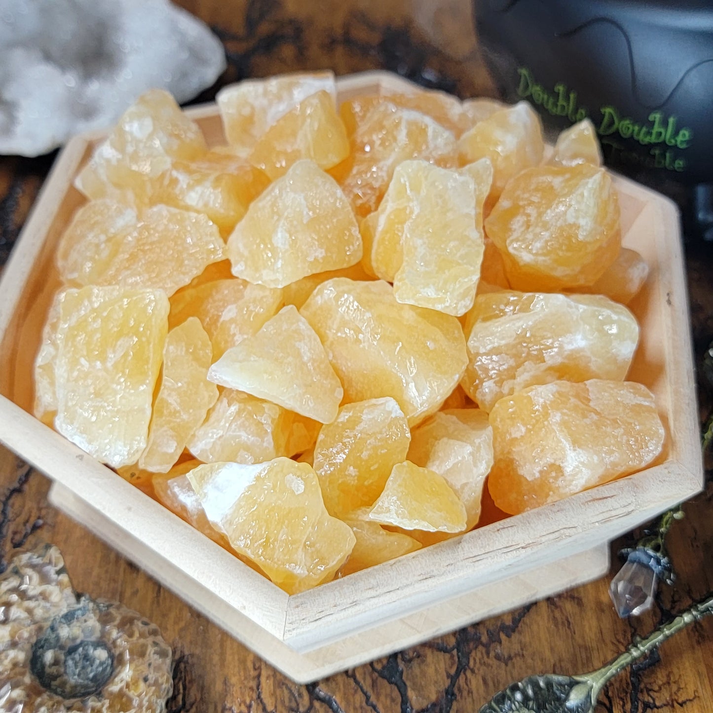 Raw Orange Calcite