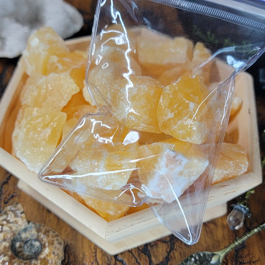 Raw Orange Calcite