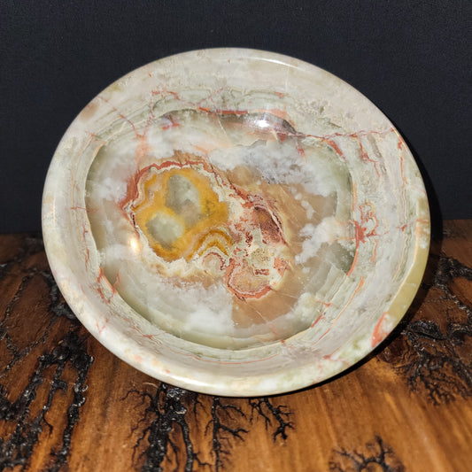 Green Onyx Bowl