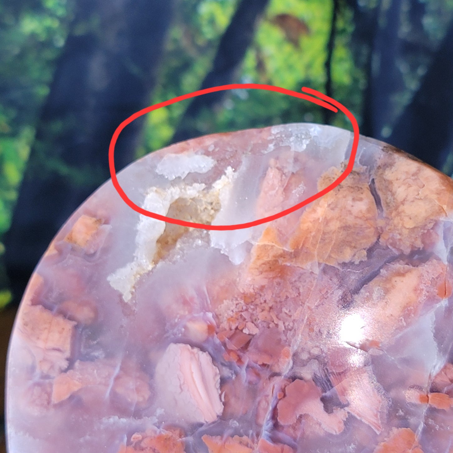 Pink Agate Slab (Misfit Item Discounted)