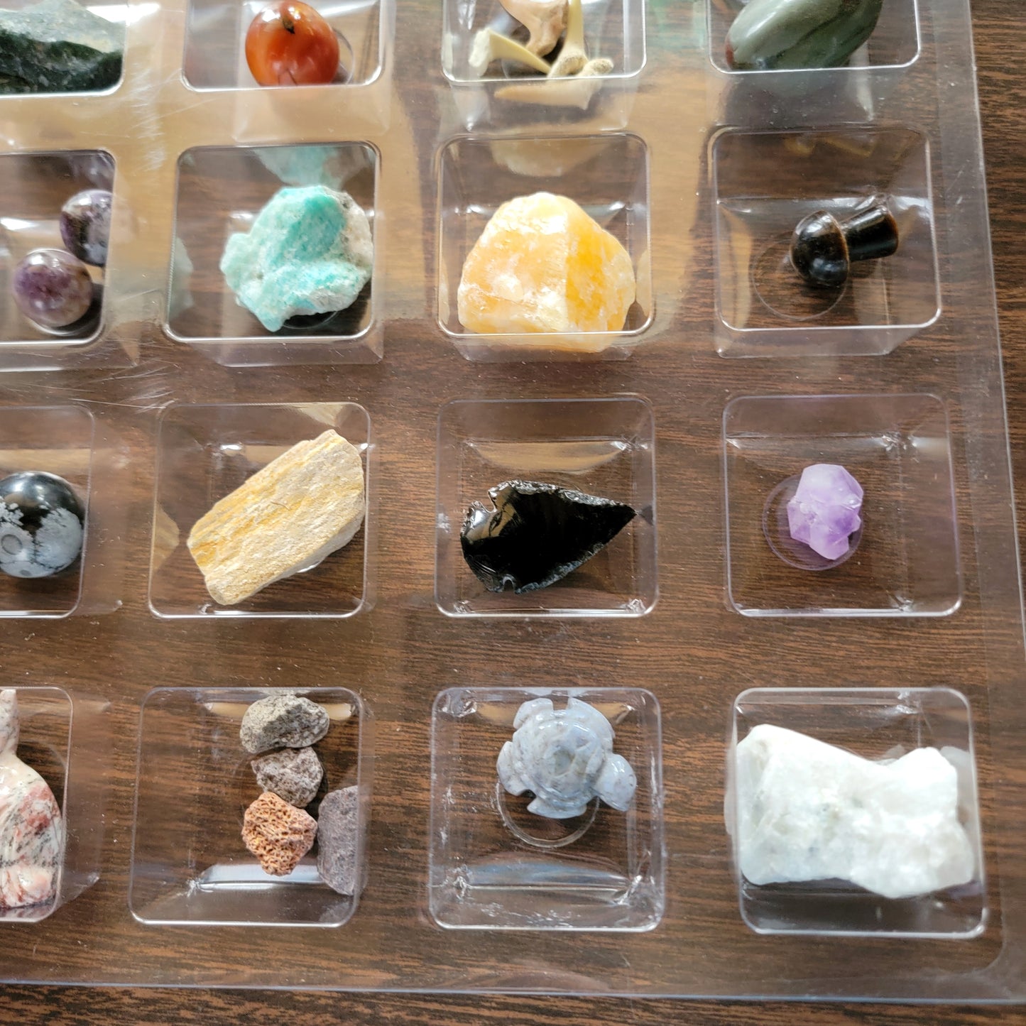 25 Day Crystal Advent Calendars - Raw, Carvings, Fossils, Shark Teeth and More - Christmas