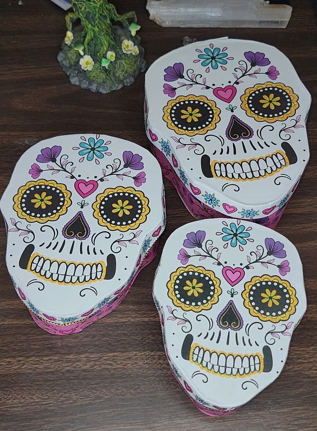 Valentines Sugar Skull Gift Boxes
