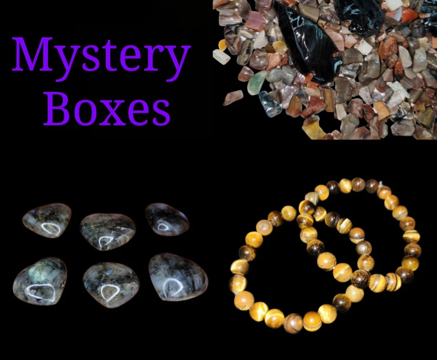 $44.4 Intuitively Chosen Crystal Mystery Boxes 33% Off