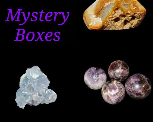 $55.5 Intuitively Chosen Crystal Mystery Boxes 33% Off