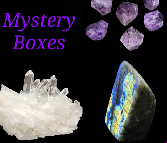 $222 Intuitively Chosen Crystal Mystery Boxes 33% Off