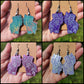 Graceful Tarot Hands Resin Earrings