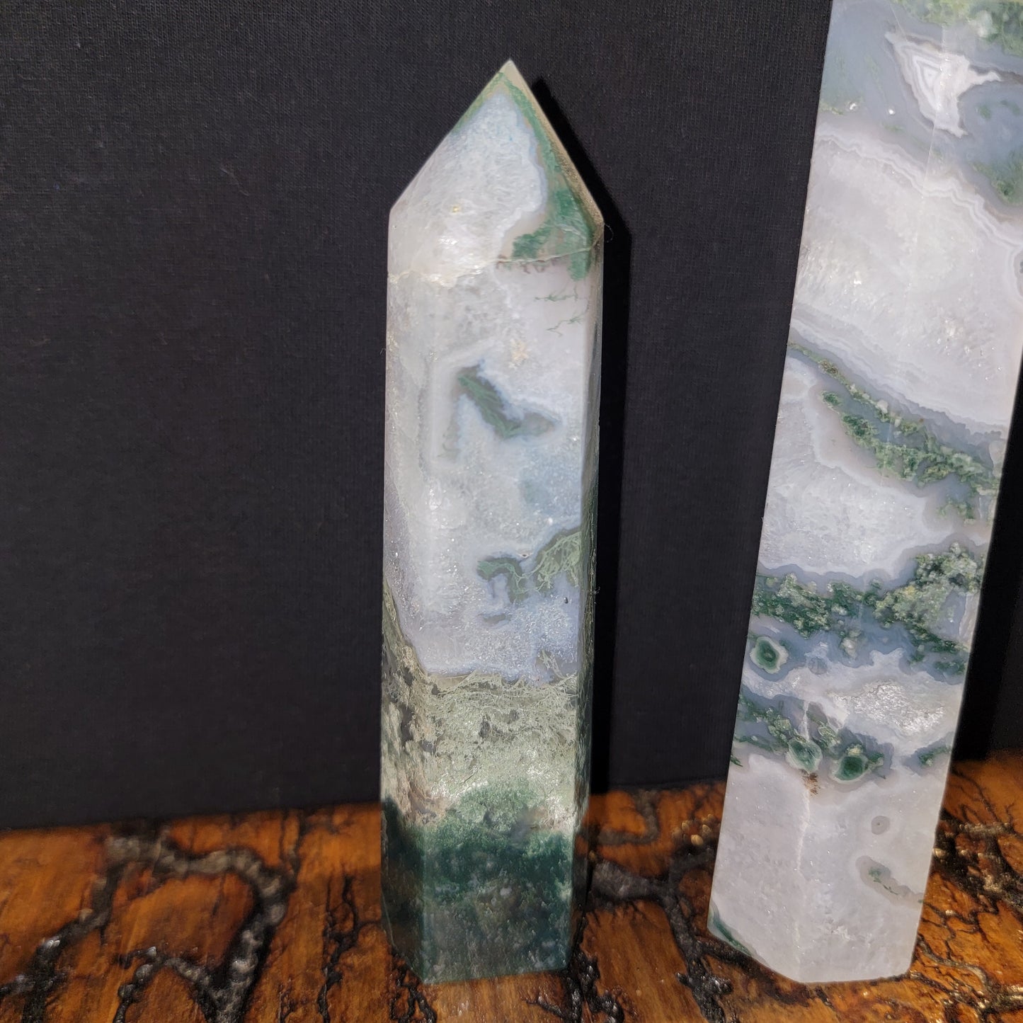 Moss Agate Towers