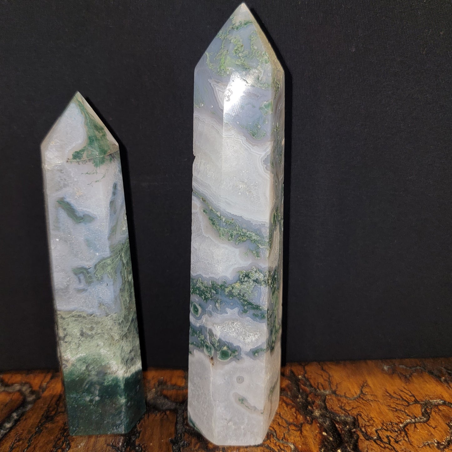 Moss Agate Towers