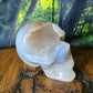 Druze Agate Crystal Skull