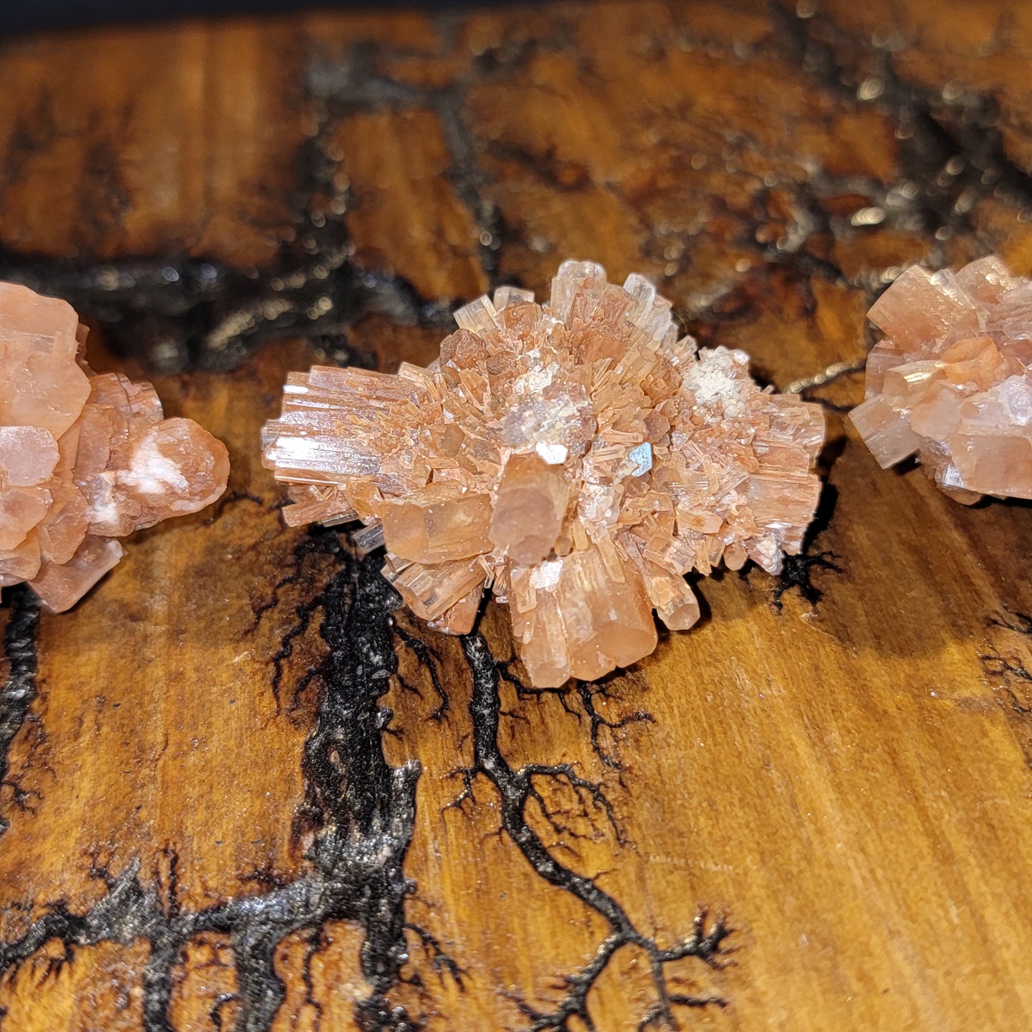 Aragonite Starburst Clusters