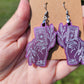 Graceful Tarot Hands Resin Earrings