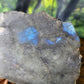 Raw Labradorite Slab, Flashy