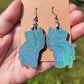 Graceful Tarot Hands Resin Earrings