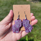 Graceful Tarot Hands Resin Earrings