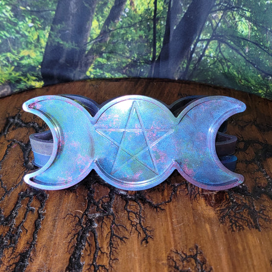 Triple Moon Hexagram Small Tray