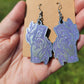 Graceful Tarot Hands Resin Earrings