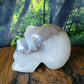 Druze Agate Crystal Skull