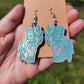 Graceful Tarot Hands Resin Earrings